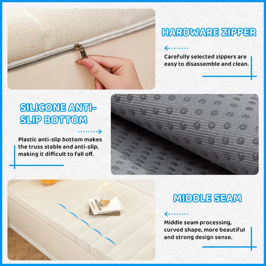 Coussin imperméable sur mesure pour banc long, coussin pour fenêtre en baie, matelas long, coussin de siège de chaise, coussins décoratifs, coussins pour balançoires