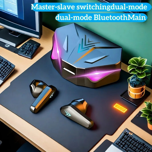 Écouteurs Bluetooth LED – plonge dans le son sans limites.