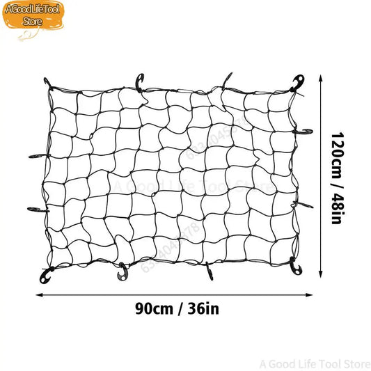 Filet de toit extensible pour barres de toit de SUV, accessoires de rangement et de finition pour voiture.