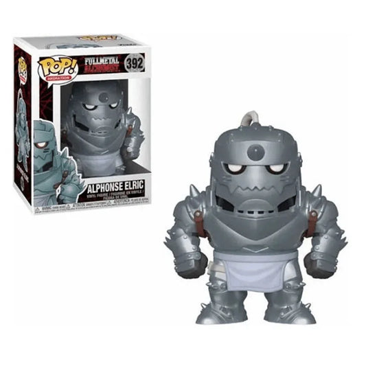 Figurines Funko Pop Fullmetal Alchemist Edward Elric n° 391, Alphonse Elric n° 392 et n° 452 - Figurines articulées en vinyle.