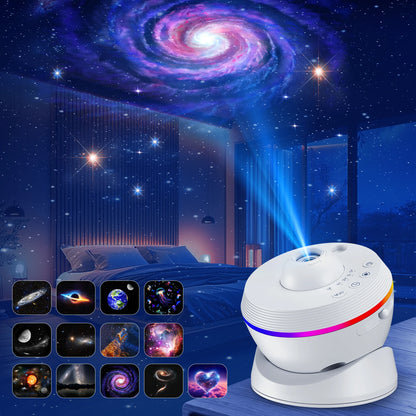 Projecteur ciel étoilé 4K – Ambiance magique à 360°