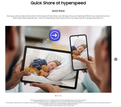 Samsung Galaxy Tab A9+ 4GB 64GB, 2.2GHz Octa-core 11” TFT 90 Hz LCD Display 8MP Camera, 7040 mAh Battery Android