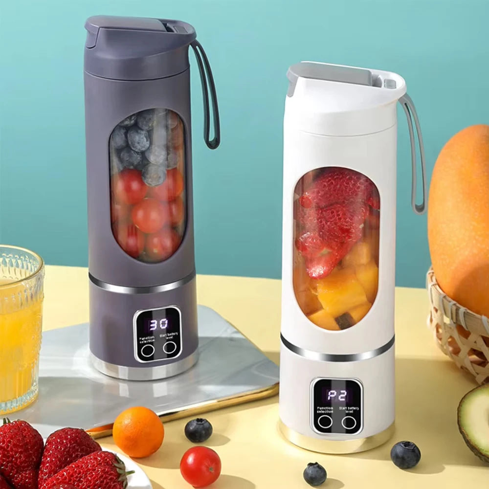Mixeur Portable USB – Smoothies en 30 Secondes (450 ml)