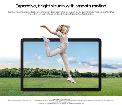 Samsung Galaxy Tab A9+ 4GB 64GB, 2.2GHz Octa-core 11” TFT 90 Hz LCD Display 8MP Camera, 7040 mAh Battery Android