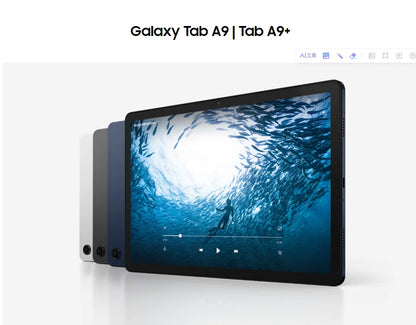 Samsung Galaxy Tab A9+ 4GB 64GB, 2.2GHz Octa-core 11” TFT 90 Hz LCD Display 8MP Camera, 7040 mAh Battery Android