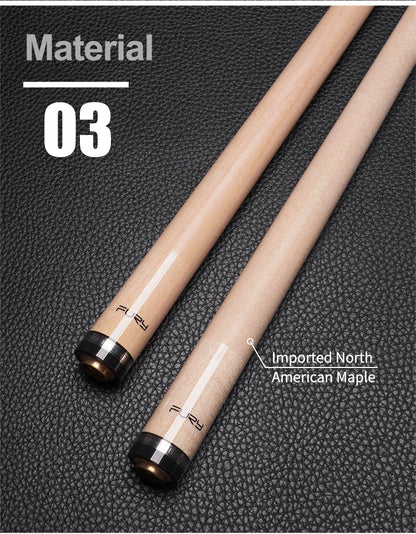 Queue de billard, Populaire Fury AWP Series 58’’ Taco De Pool, Arbre d’érable américain de haute qualité 1/2 Split Naked Wrap