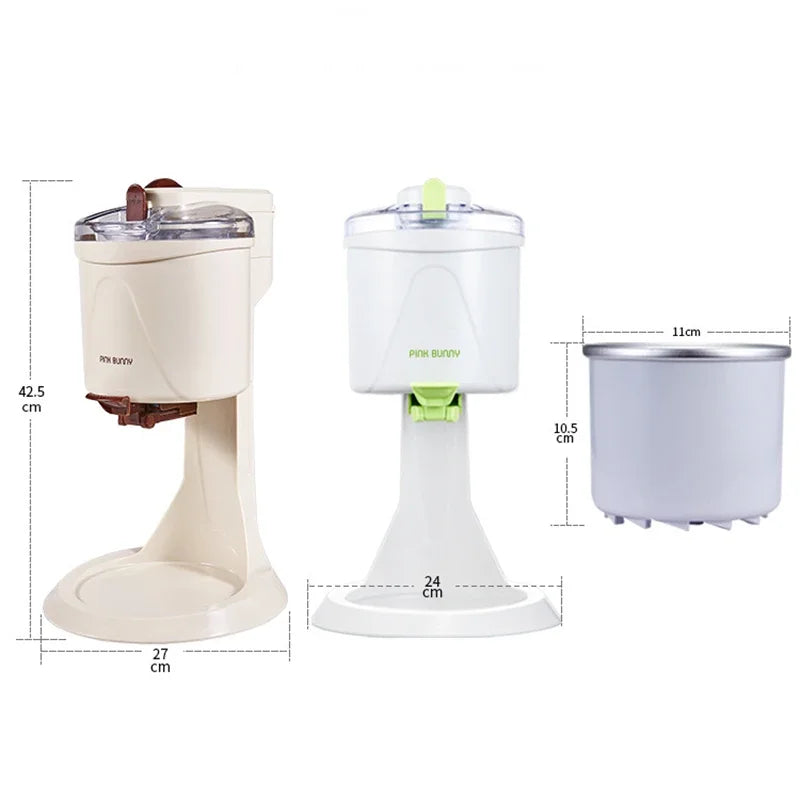 Machine à glace 220 V automatique pour fruits congelés, 1 L, machine à desserts aux fruits, machine à milkshakes BL-1000 20 W.