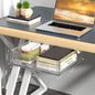 Étagère de rangement invisible, boîte de rangement coulissante à suspendre sous le Bureau, Table ou tiroir de grande capacité.