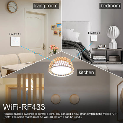 Smart Switch Tuya – contrôle à distance Alexa & Google Home