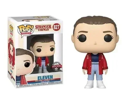Figurine Funko Pop Stranger Things Eleven n° 523, 826 et 827 (Max Mayfield), n° 552 (Steve Harrington), n° 554 (Will Byers), n° 1783 et 1786 (Démogorgon).