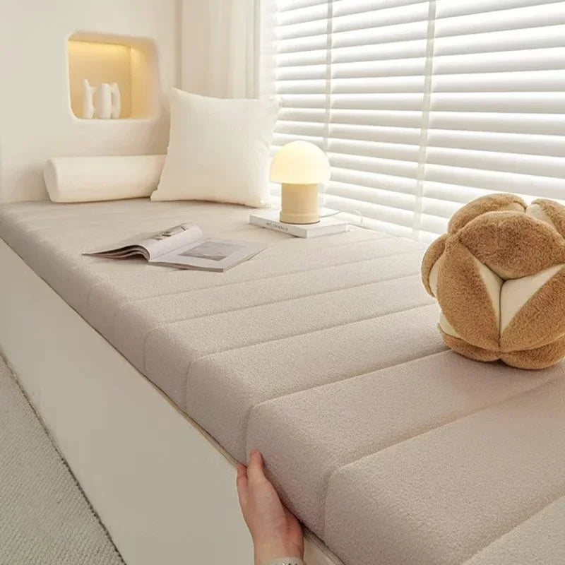 Coussin imperméable sur mesure pour banc long, coussin pour fenêtre en baie, matelas long, coussin de siège de chaise, coussins décoratifs, coussins pour balançoires