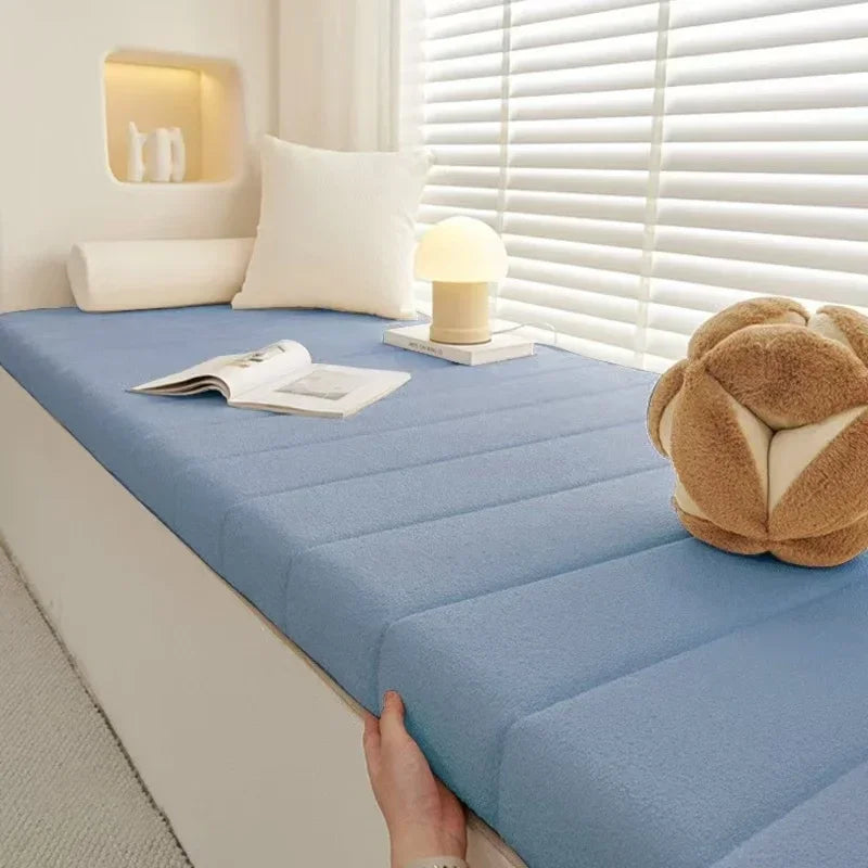 Coussin imperméable sur mesure pour banc long, coussin pour fenêtre en baie, matelas long, coussin de siège de chaise, coussins décoratifs, coussins pour balançoires
