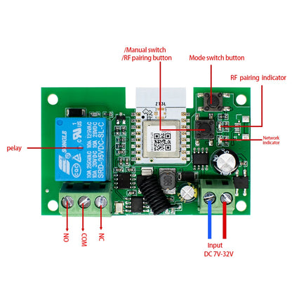 Module relais Tuya 4 sorties – commande distance & automatisation