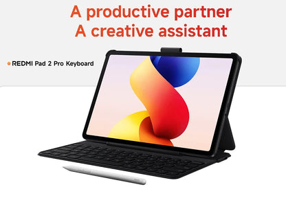 Xiaomi Redmi Pad 2 Pro Version Globale, écran 12,1" 2,5K haute définition, batterie 12 000 mAh, charge rapide 33 W, processeur Snapdragon 7s Gen 4.