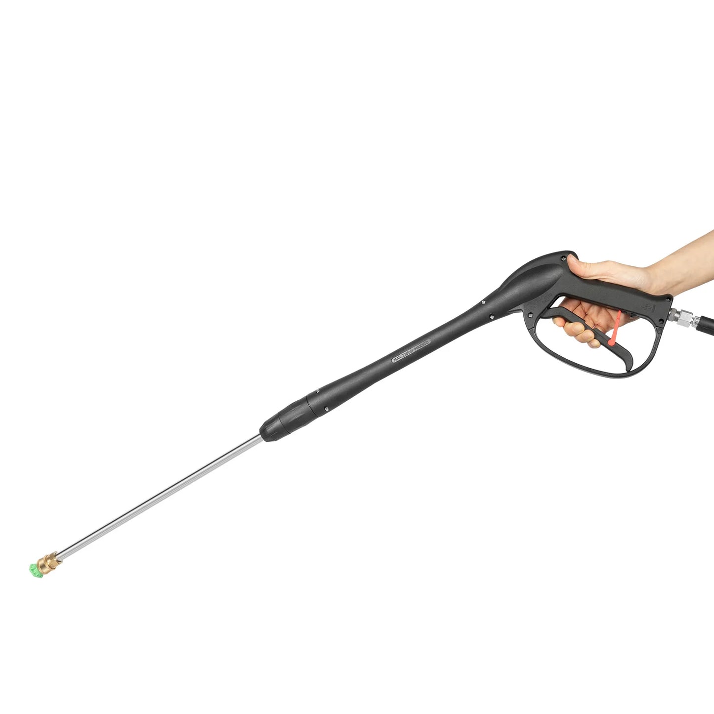 Karcher Pistolet de pulvérisation d’eau d’essence de nettoyeur haute pression, nettoyeur de saleté 7.5HP Puissant, 170-190Bar