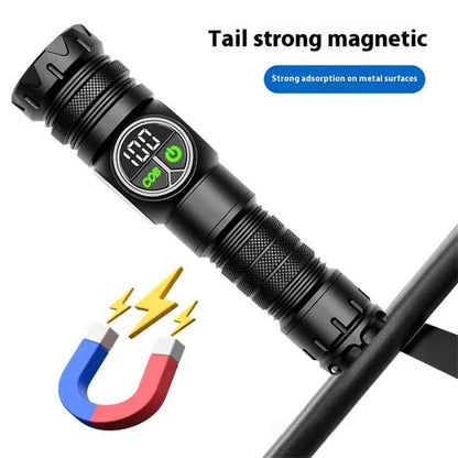 Lampe torche LED rechargeable magnétique — Ultra puissante et compacte