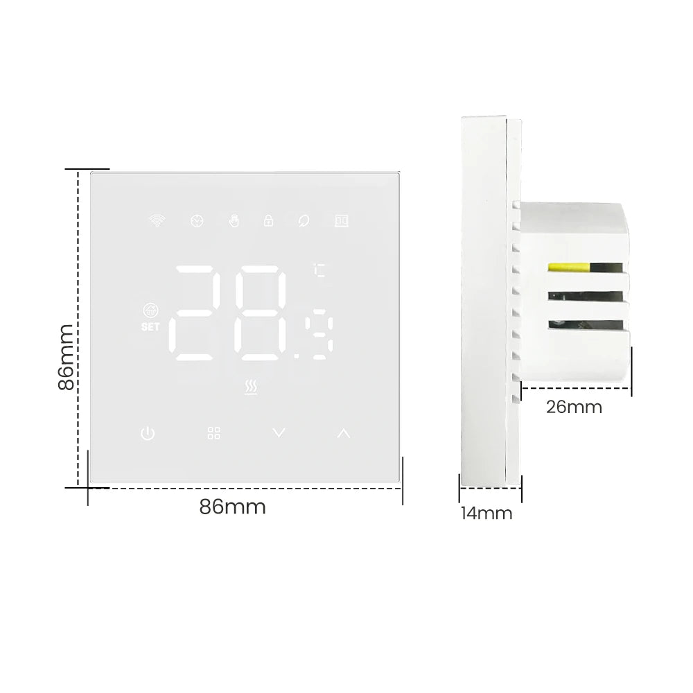 Thermostat Wi‑Fi intelligent – économie d’énergie facile.