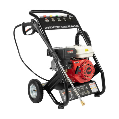 Karcher Pistolet de pulvérisation d’eau d’essence de nettoyeur haute pression, nettoyeur de saleté 7.5HP Puissant, 170-190Bar