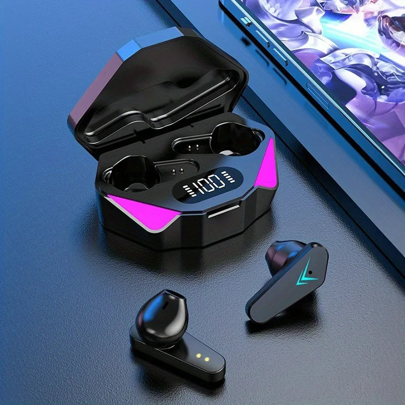 Écouteurs Bluetooth TWS LED – son puissant & sans fil 🎧