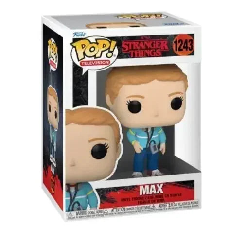 Figurine Funko Pop Stranger Things Eleven n° 523, 826 et 827 (Max Mayfield), n° 552 (Steve Harrington), n° 554 (Will Byers), n° 1783 et 1786 (Démogorgon).