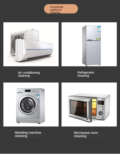 Nettoyeur vapeur portatif 2500 W haute température pour climatiseurs, hottes de cuisine, voitures, sols et plus encore