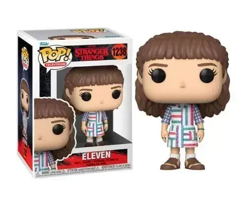 Figurine Funko Pop Stranger Things Eleven n° 523, 826 et 827 (Max Mayfield), n° 552 (Steve Harrington), n° 554 (Will Byers), n° 1783 et 1786 (Démogorgon).