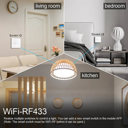 Smart Switch Tuya – contrôle à distance Alexa & Google Home