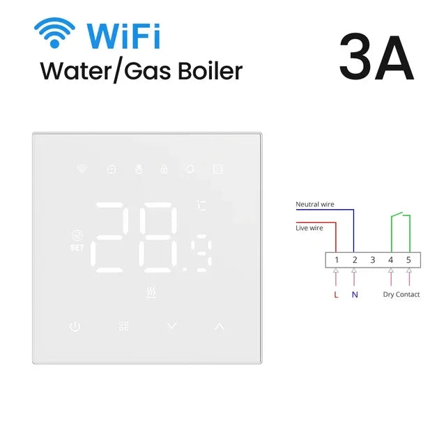 Thermostat Wi‑Fi intelligent – économie d’énergie facile.