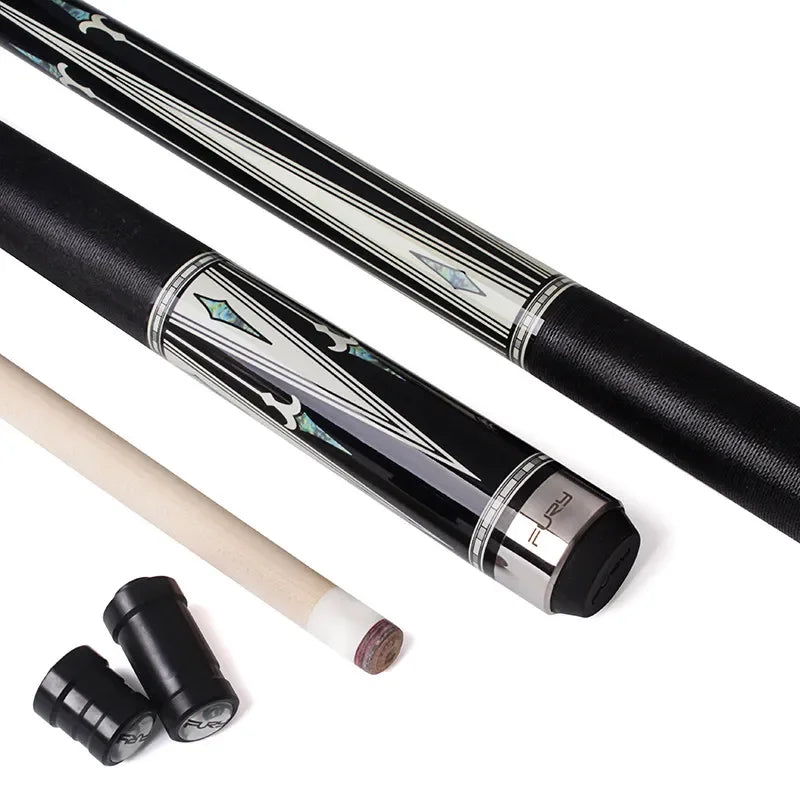 Queue de billard, Populaire Fury AWP Series 58’’ Taco De Pool, Arbre d’érable américain de haute qualité 1/2 Split Naked Wrap