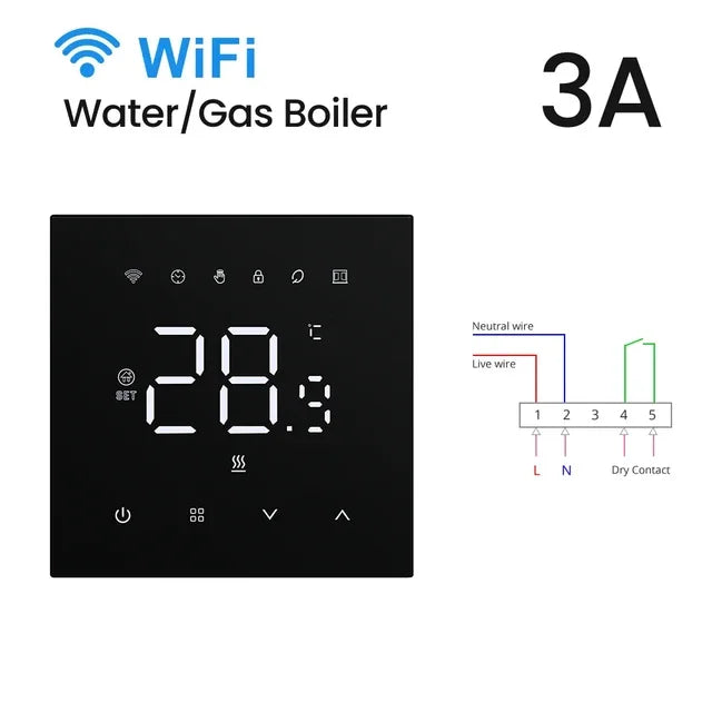 Thermostat Wi‑Fi intelligent – économie d’énergie facile.