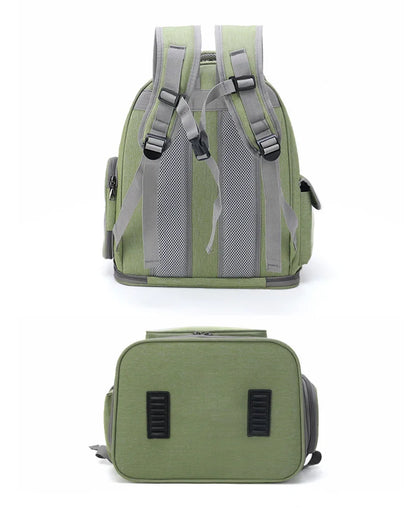 Sac à dos capsule transparent pour chat et petit chien — Confort & visibilité