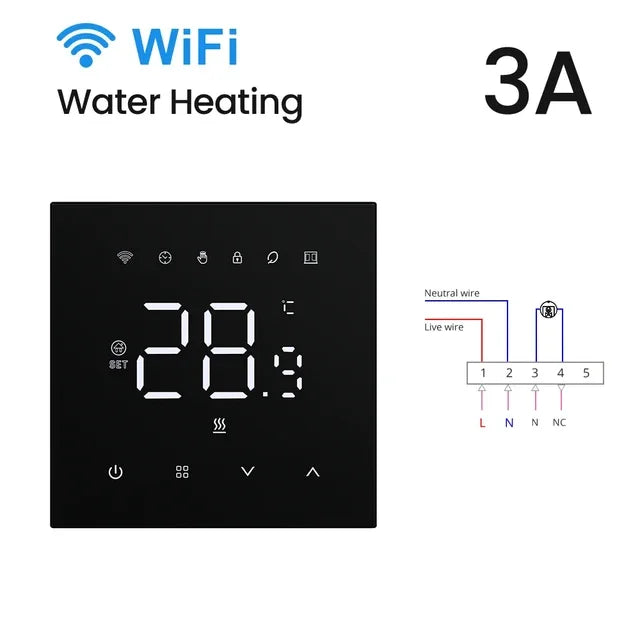 Thermostat Wi‑Fi intelligent – économie d’énergie facile.