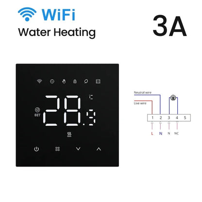 Thermostat Wi‑Fi intelligent – économie d’énergie facile.