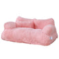 Canapé-lit ultra doux pour chat et petit chien — Nid confortable hiver & détente