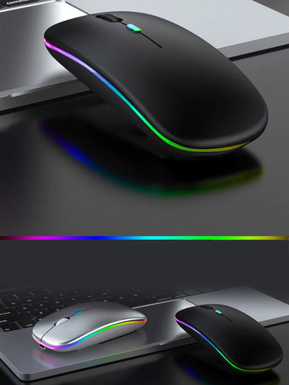 Souris sans fil Bluetooth – Silencieuse et universelle.