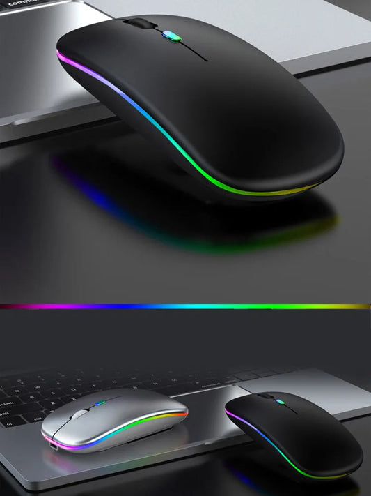 Souris sans fil Bluetooth – Silencieuse et universelle.