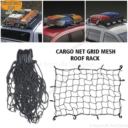 Filet de toit extensible pour barres de toit de SUV, accessoires de rangement et de finition pour voiture.