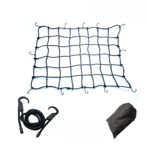 Filet de toit extensible pour barres de toit de SUV, accessoires de rangement et de finition pour voiture.