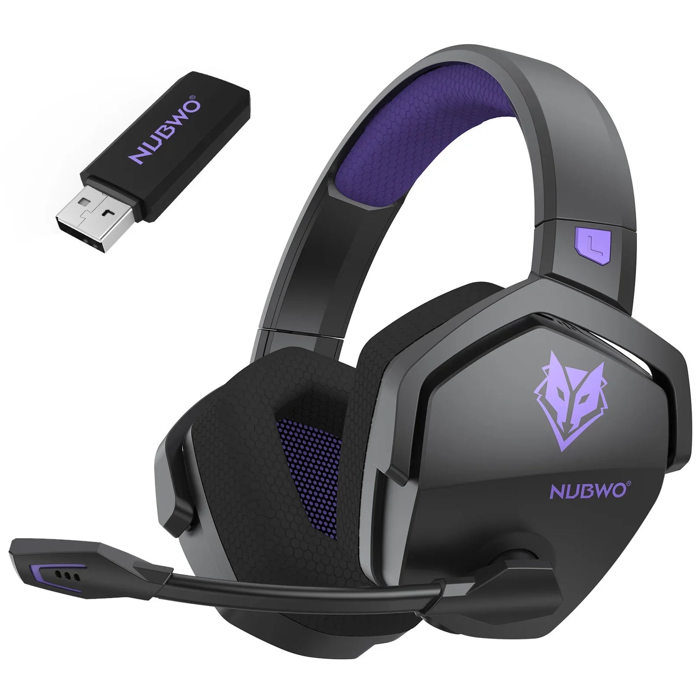 Casque gamer NUBWO G06 – Station de charge incluse, longue autonomie.