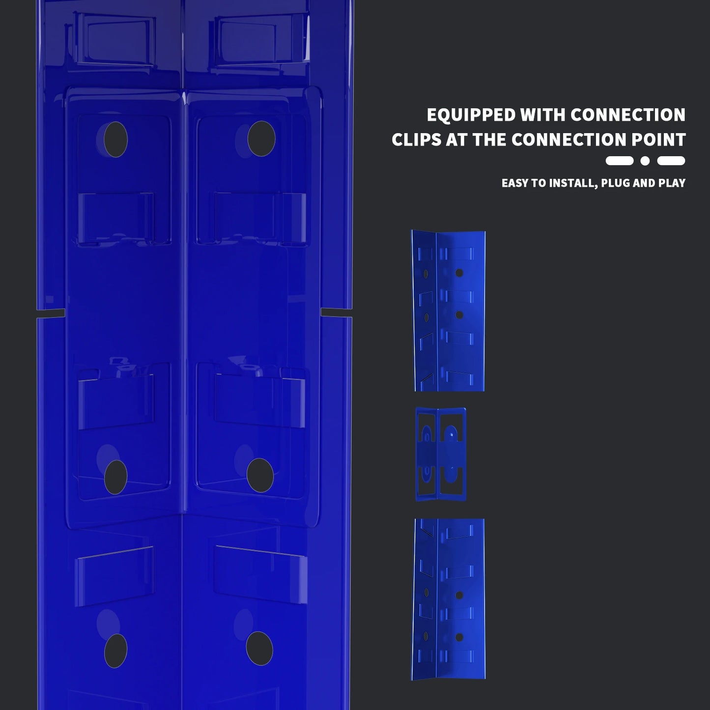 Étagère métallique robuste 5 niveaux réglables — Rack de stockage garage haute capacité