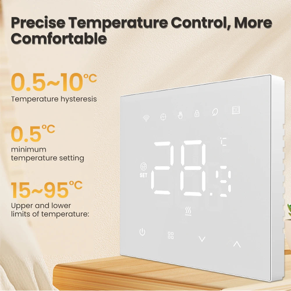 Thermostat Wi‑Fi intelligent – économie d’énergie facile.