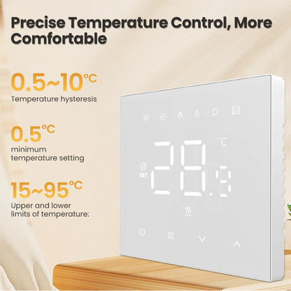 Thermostat Wi‑Fi intelligent – économie d’énergie facile.