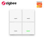Interrupteur intelligent 4 boutons – maison connectée facile.