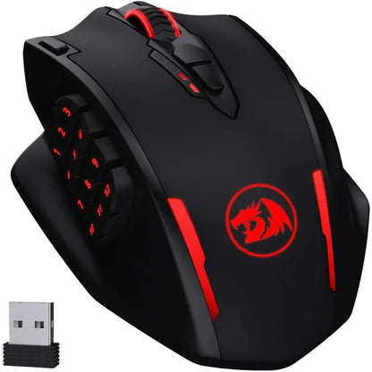 Souris gaming Redragon M913 – 16 000 DPI, RGB, 16 boutons.