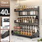 Organisateur à épices modulable — Étagère de rangement cuisine compacte et réglable
