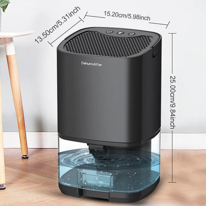 Déshumidificateur Silencieux Portable – Élimine Humidité et Odeurs, Pour Maison et Bureau