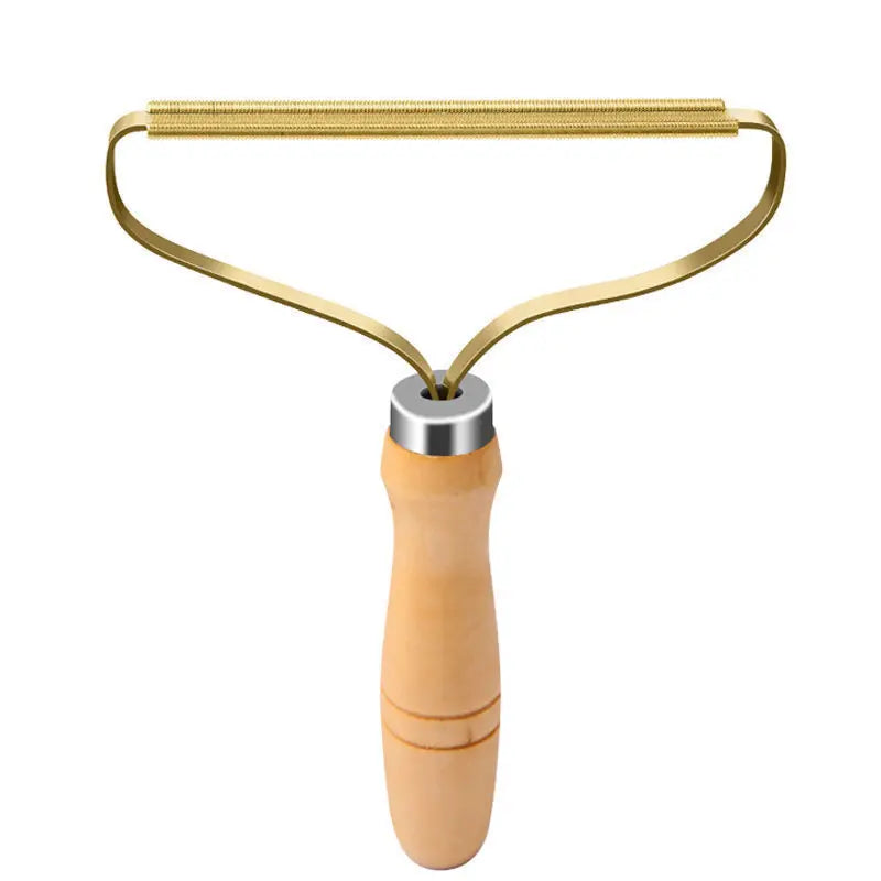 Brosse anti-poils portable pour tapis, laine, manteaux et vêtements.