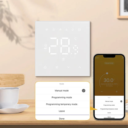 Thermostat Wi‑Fi intelligent – économie d’énergie facile.