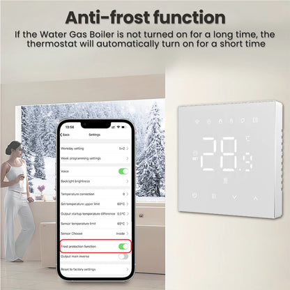 Thermostat Wi‑Fi intelligent – économie d’énergie facile.
