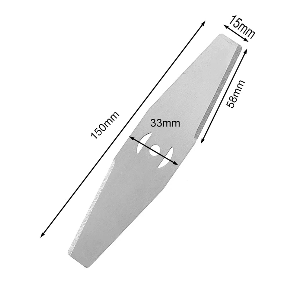 Lames de coupe-bordures 15 cm – Remplacement facile et durable.
